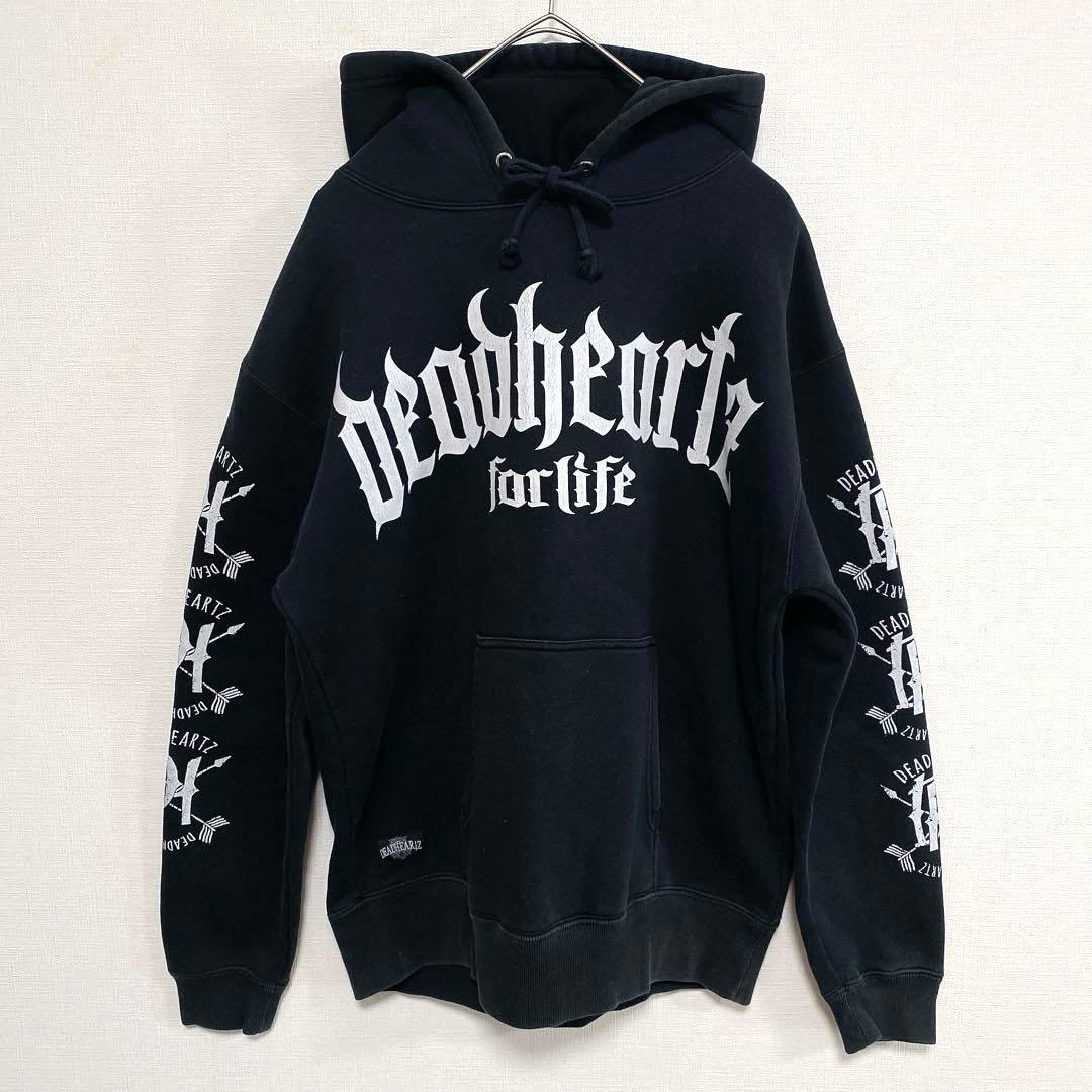 Y2K 00s Street Snake Hoodie Black L デカロゴ