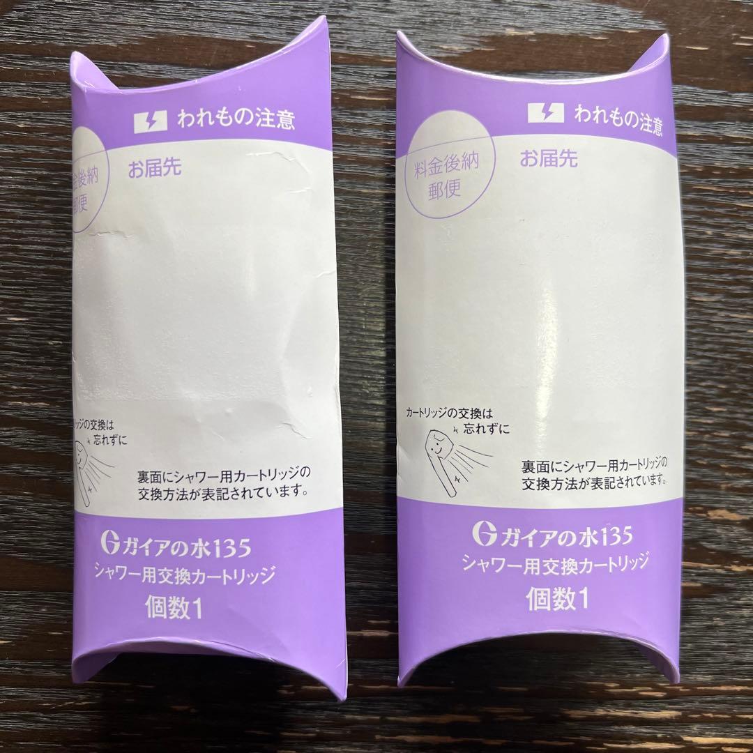 【ガイアの水】シャワーベッド　カートリッジ　2本セット
