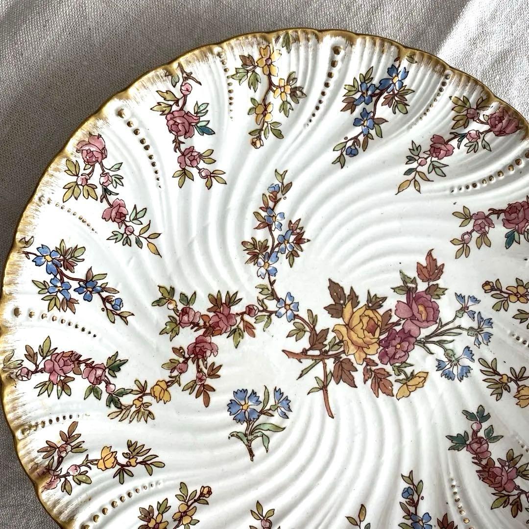 Sarreguemines　ルイ15世　プレート　フランスアンティーク【A】