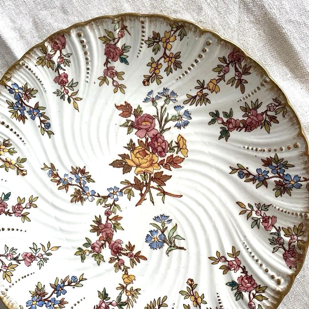 Sarreguemines　ルイ15世　プレート　フランスアンティーク【A】