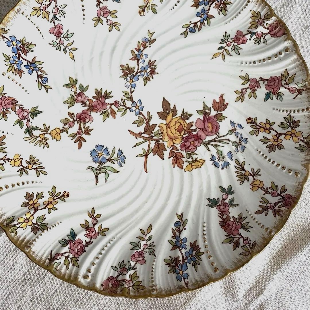 Sarreguemines　ルイ15世　プレート　フランスアンティーク【A】