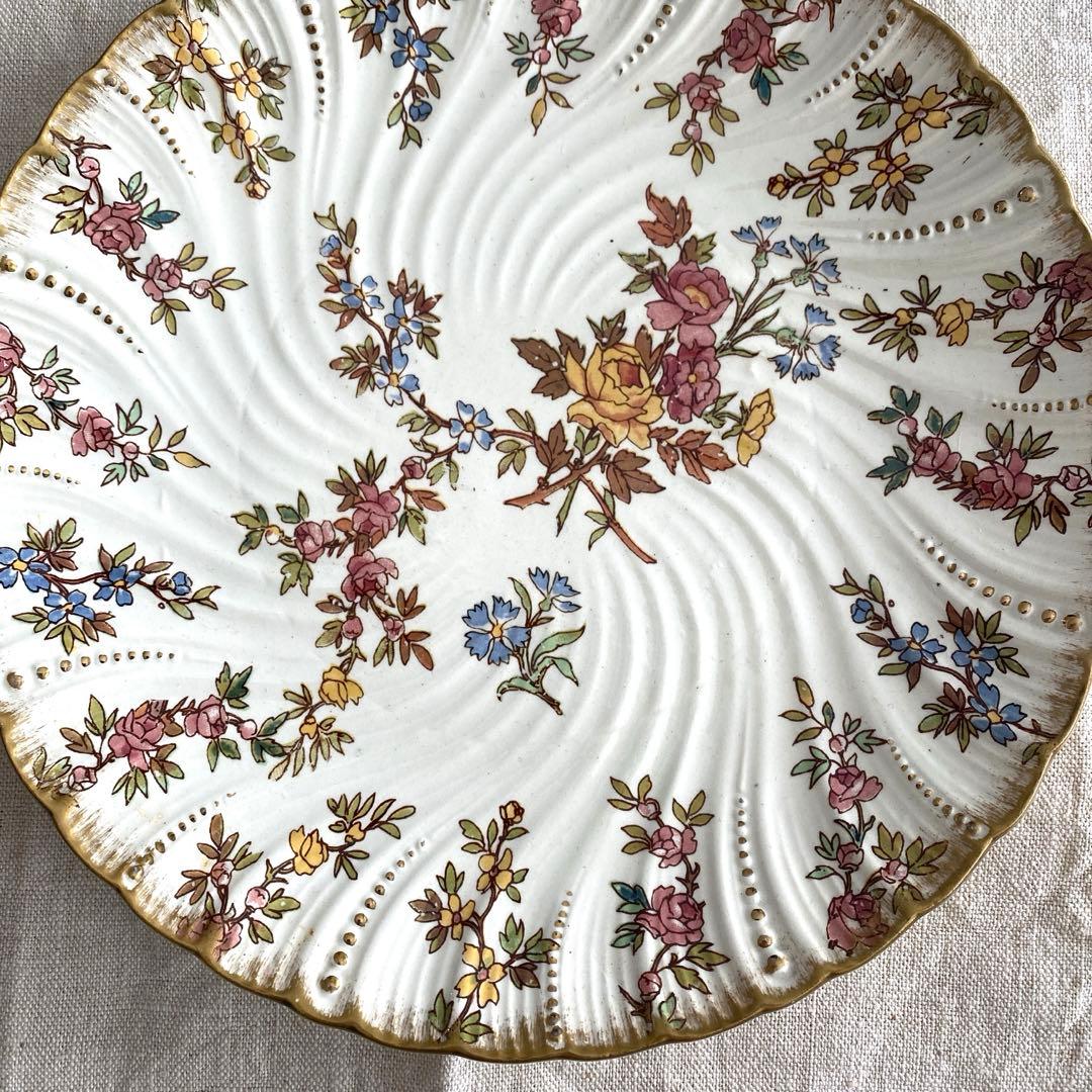 Sarreguemines　ルイ15世　プレート　フランスアンティーク【A】