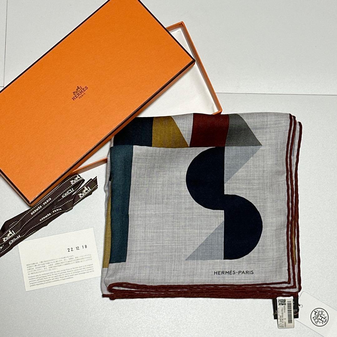 HERMES カレH100 ジュ・ダドレス スカーフ 新品タグ付き