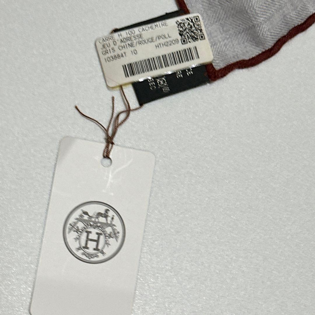 HERMES カレH100 ジュ・ダドレス スカーフ 新品タグ付き