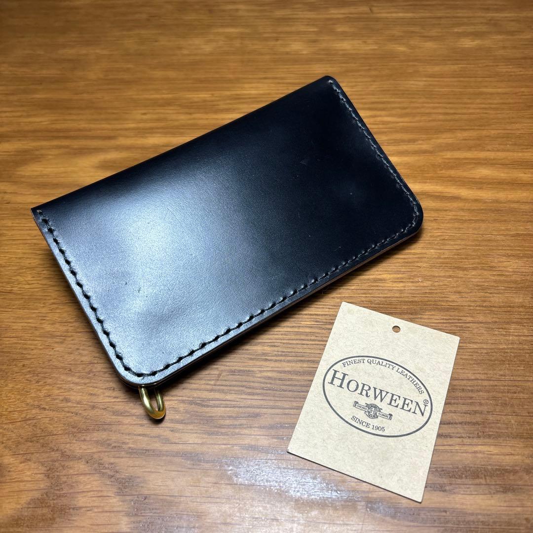 トラッカーウォレット HORWEEN社 クロムエクセル　ミドル　2層タイプ