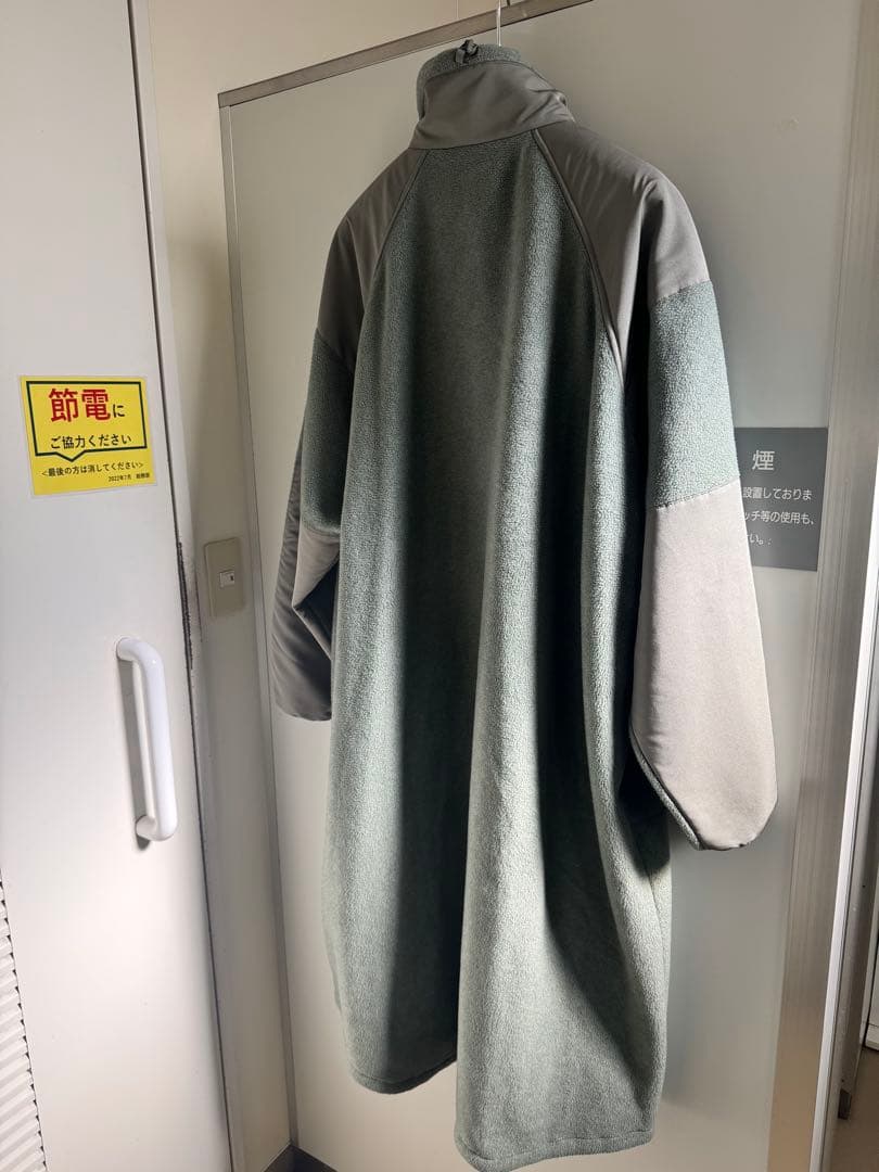 お値下げ中。　HYKE ほぼ新品　フリースコート　タグあり