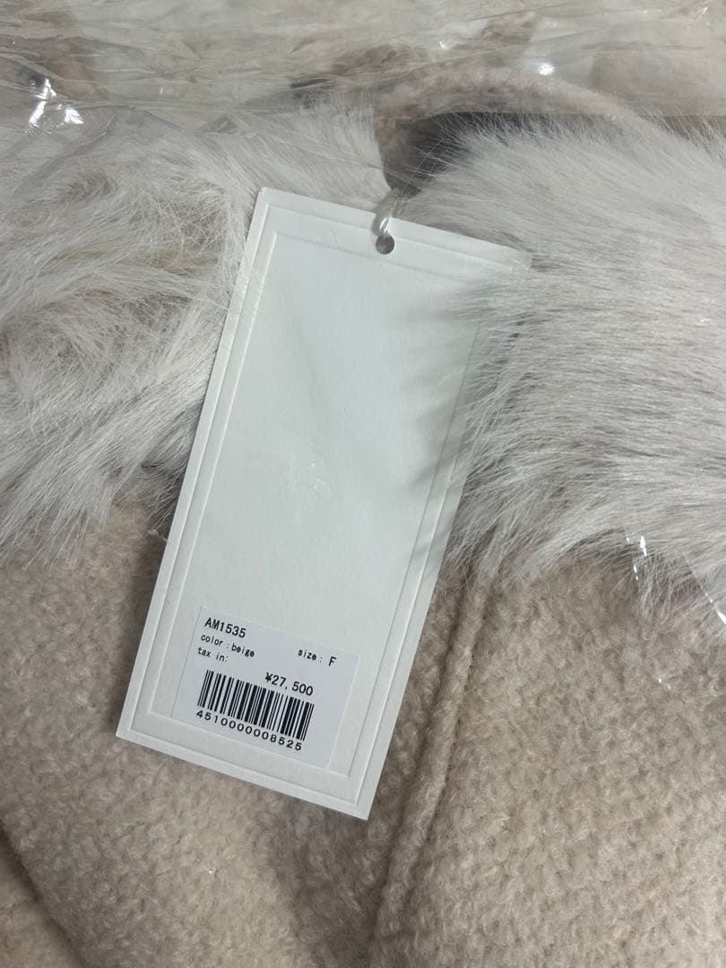 ジャケット・アウター andmary Nicole fur belt jacket