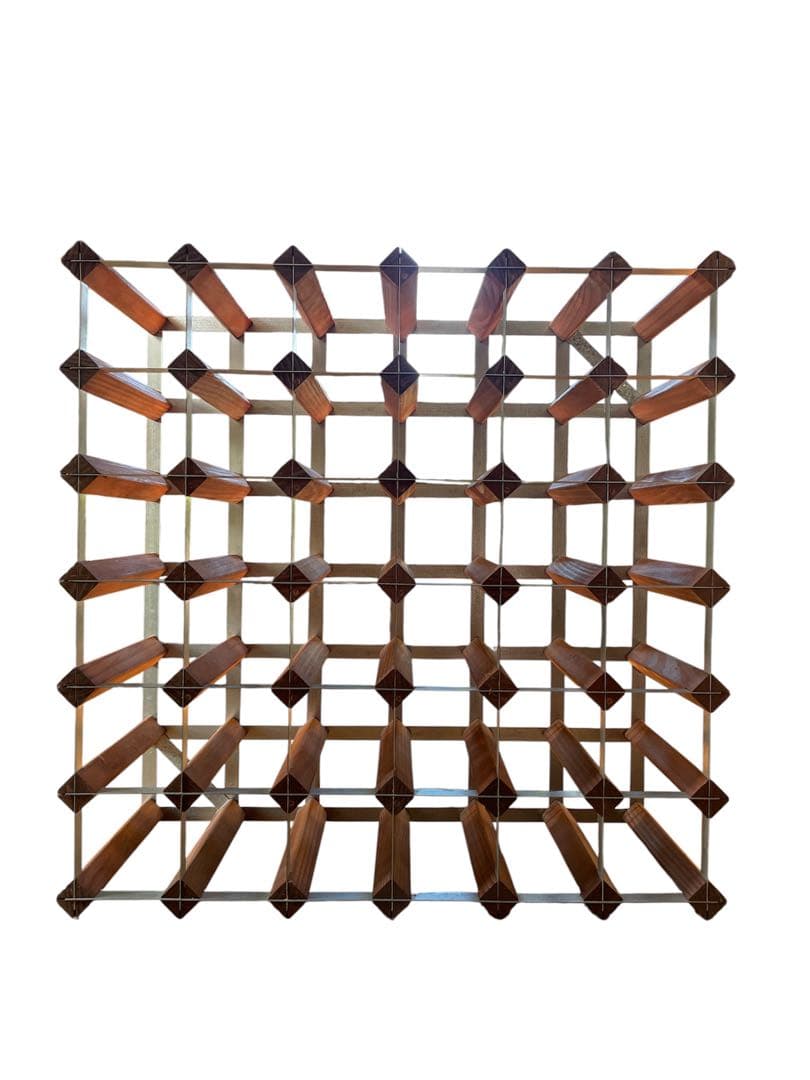 ワインラック 6×6 コンランショップ オーク 英国産　レア品　CONRAN