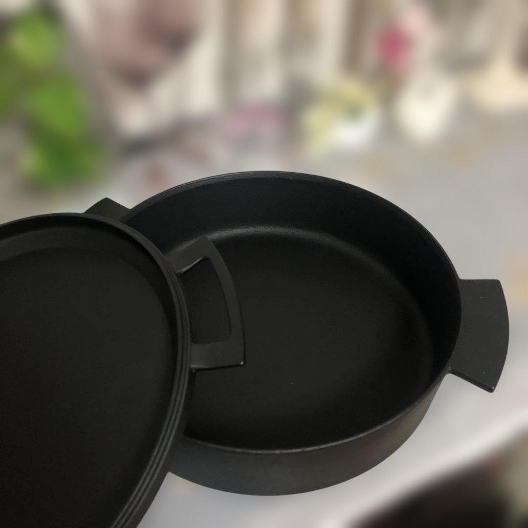 【未使用】ダッチオーブン・南部鉄器 　南部盛栄堂　OIGEN(及源鋳造)