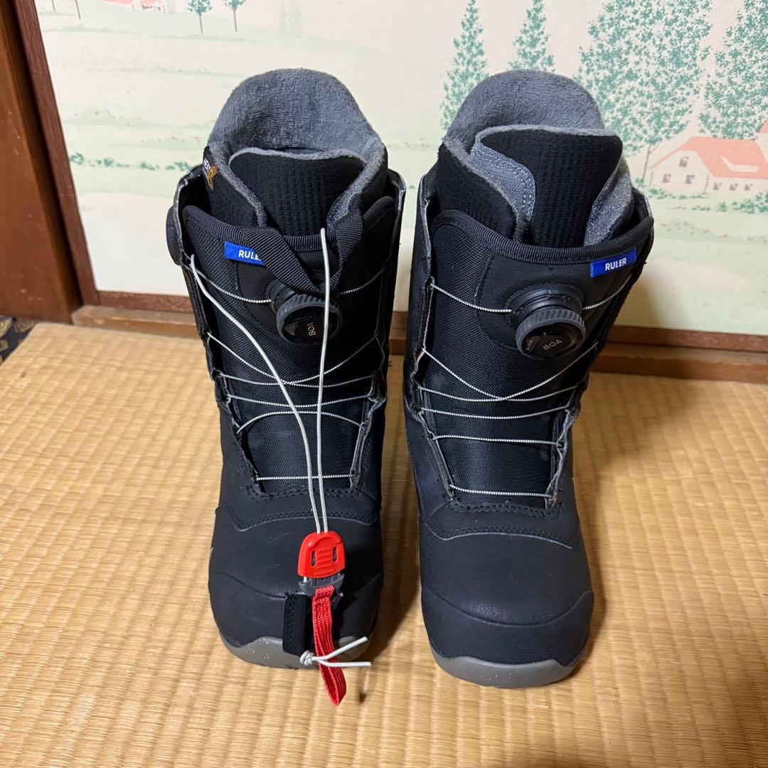 【ほぼ未使用】BURTON 25/26 RULER BOA Wide 26cm