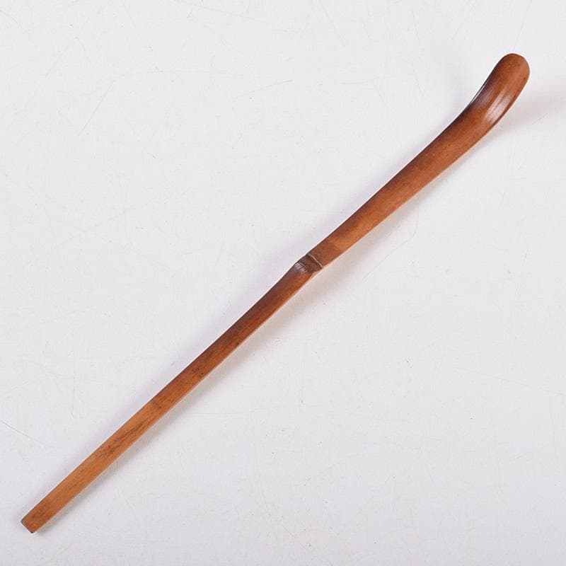 茶道具　黒田正玄下削　即中斎　自作茶杓　銘「四季ノ友」　共筒共箱　M　R8947