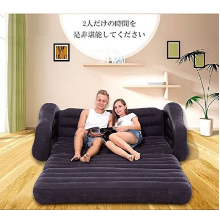 [新品・送料無料]エアー ソファ ベッド 2人掛け