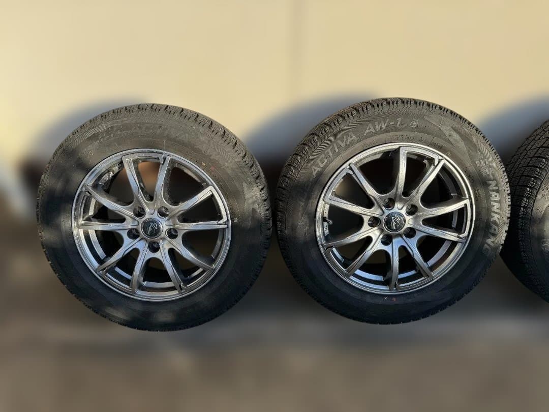 【4/4】205/65R16 NANKANG AW-1 スタッドレス ホイール