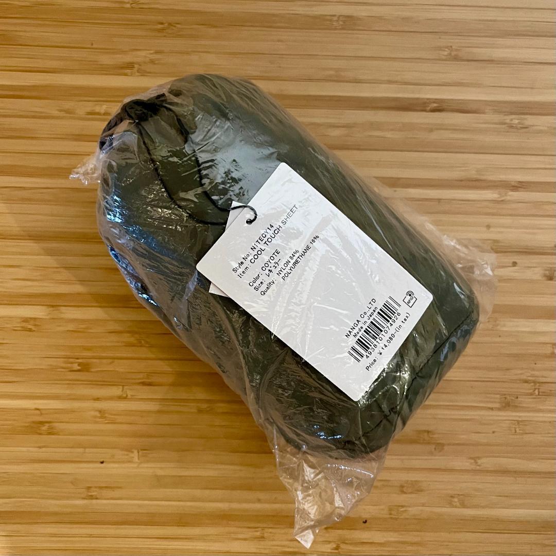 新品 未開封 NANGA ナンガ クールタッチシーツ コヨーテ
