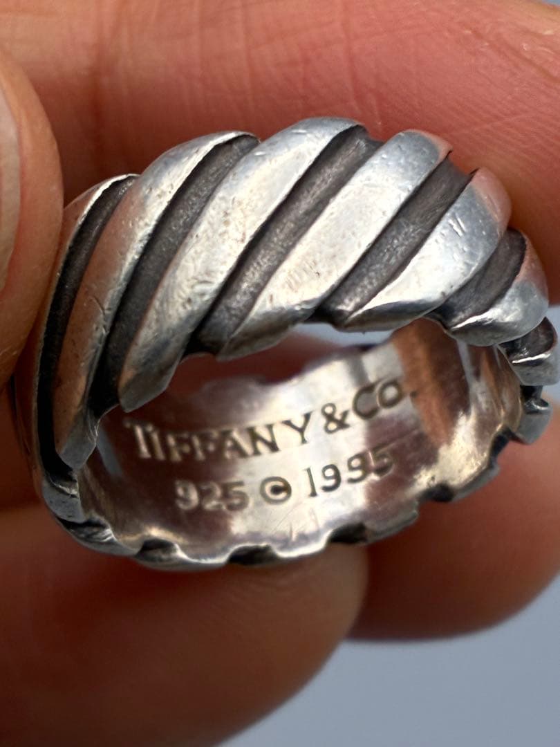 TIFFANY&Co. ティファニー リング　11号　レア　廃盤　 SV925