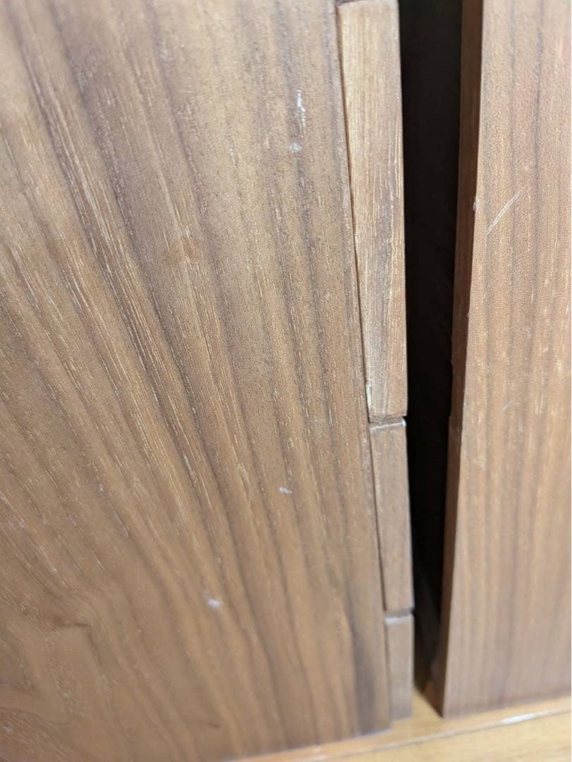 ■送料込■無印良品 スタッキングチェスト ウォールナット 引出し 収納 木製棚