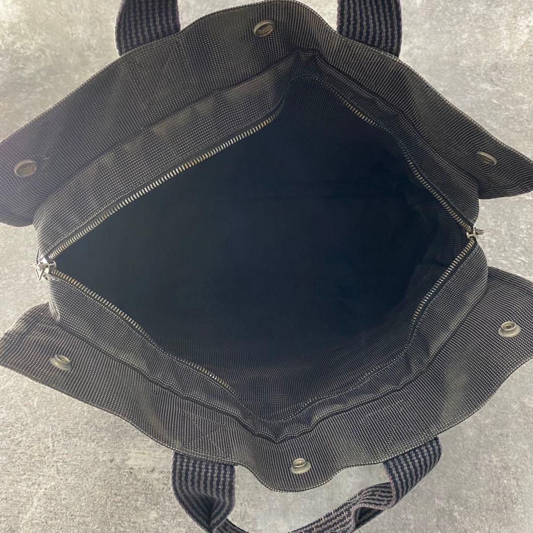 エルメス フールトゥ エールラインMM グレー トートバッグ A4 ビジネス