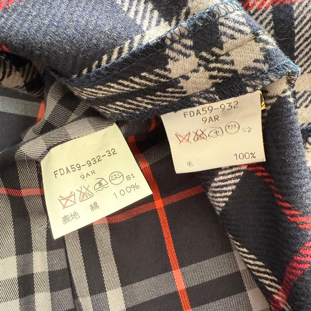 バーバリーズ　ロングコート　玉虫色　紺　ノバチェック　ライナー　2way