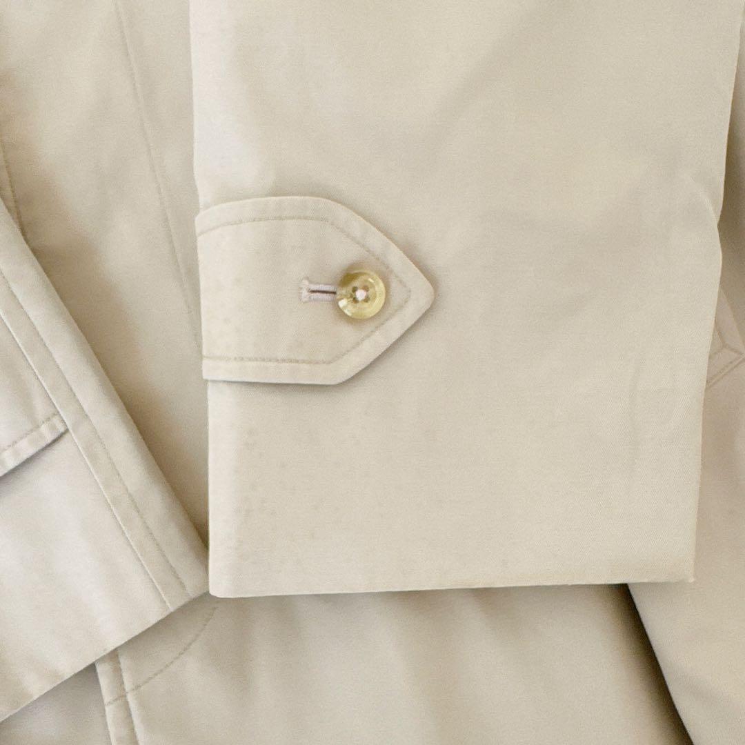 人気✨バーバリーロンドン ウールライナー付 ステンカラーコート ロング ベージュ