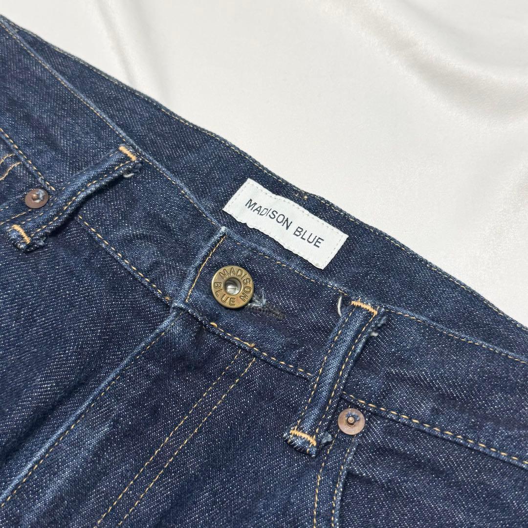美品　MADISON BLEU ストレートデニム　02