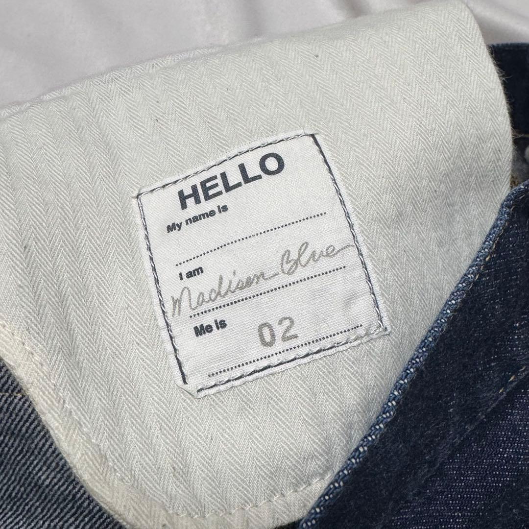 美品　MADISON BLEU ストレートデニム　02