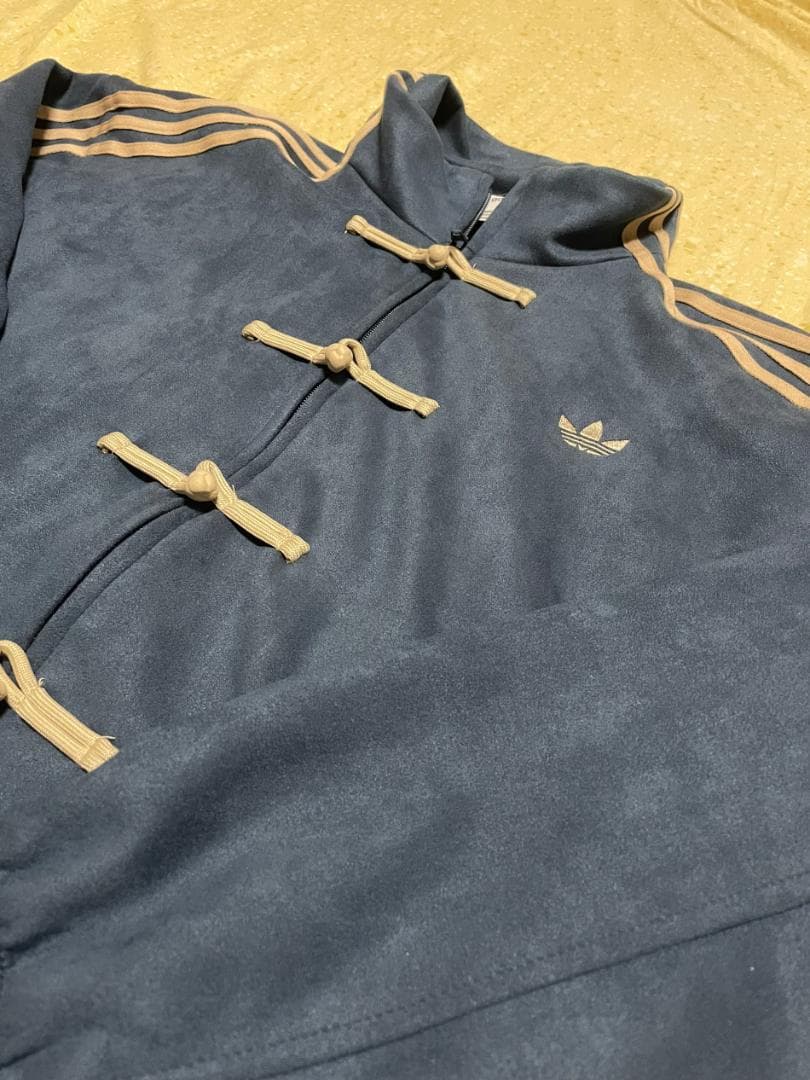 Adidas アディダス 中国限定 蛇年チャイナトラックジャケット ネイビーXL
