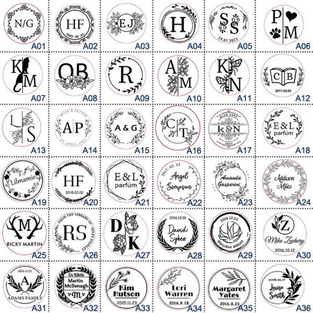 オリジナル エンボッサー　オーダーブライダル 結婚式 招待状　スタンプ