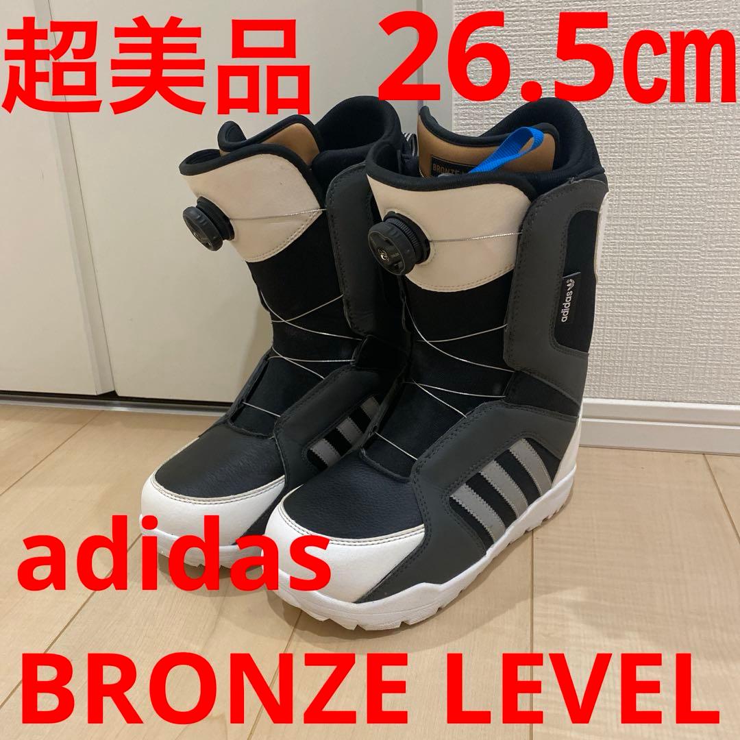 【超美品_即日発送】スノボ adidas BRONZE LEVEL 26.5cm