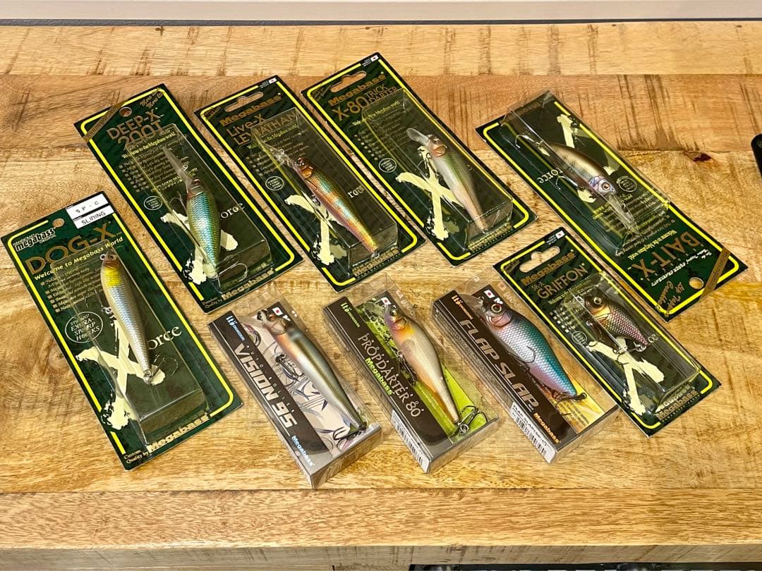 【貴重】　メガバス　限定カラー　グリフォン　フラップスラップ　他9点セット