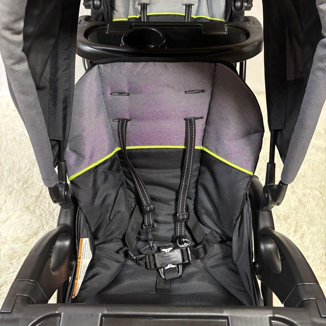 極美品　baby trend シット&スタンド ダブル 2人乗り　ベビーカー