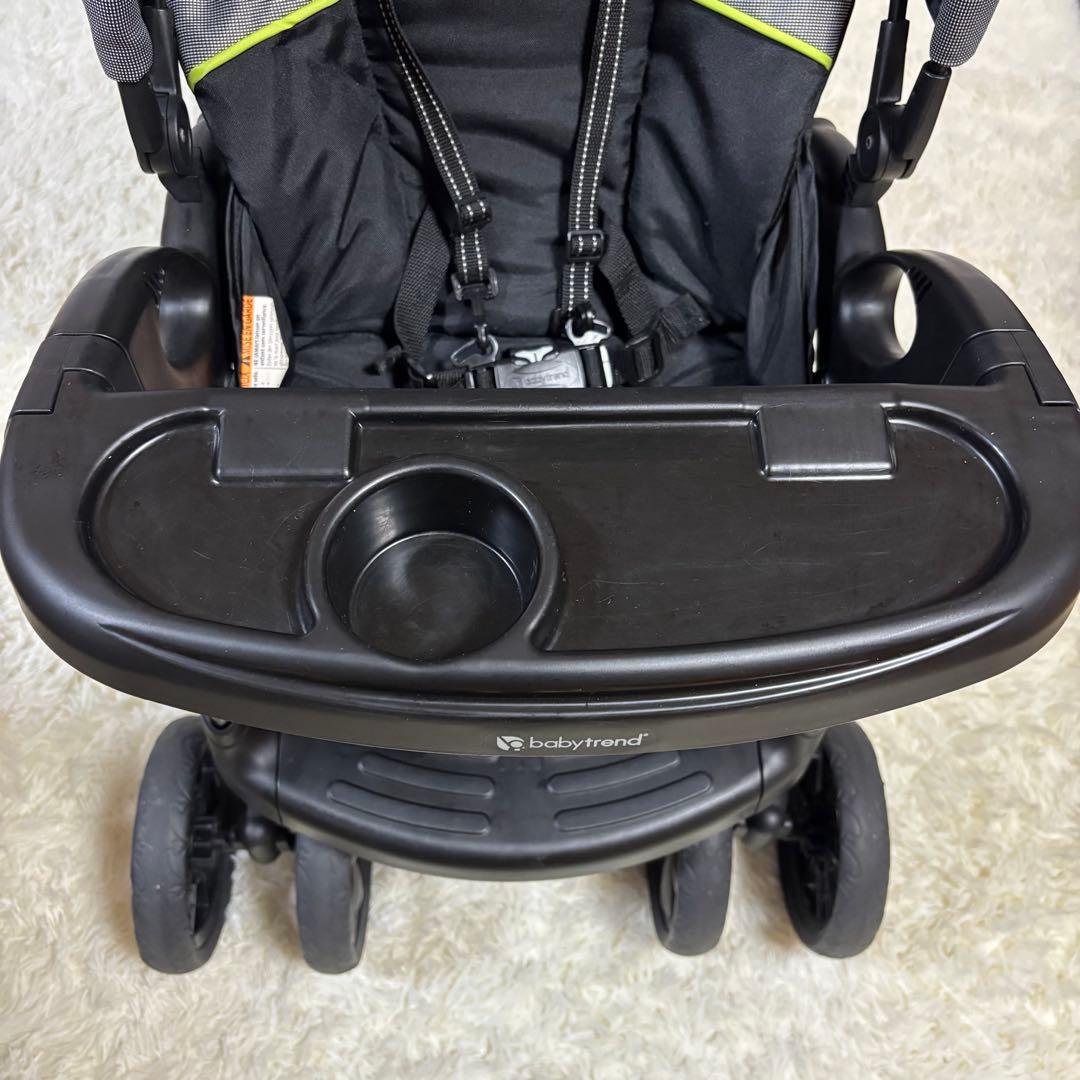 極美品　baby trend シット&スタンド ダブル 2人乗り　ベビーカー