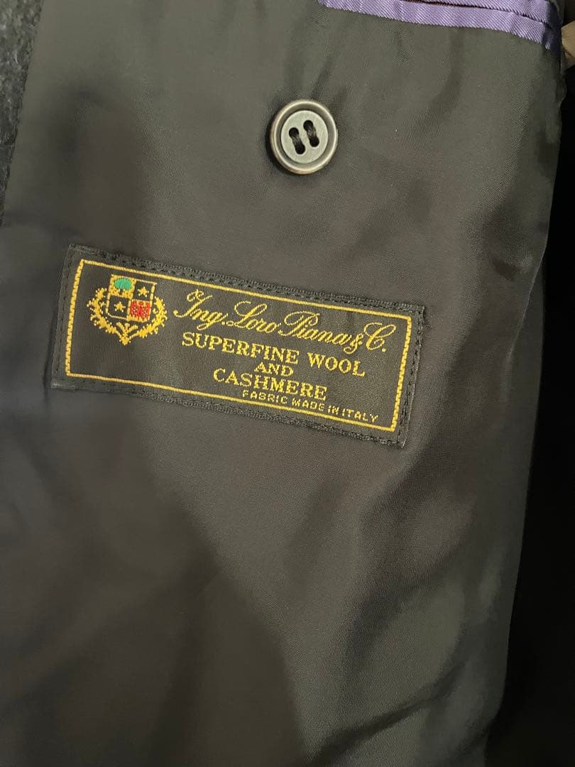美品◎Paul Smith ステンカラーコート XL ダークグレー