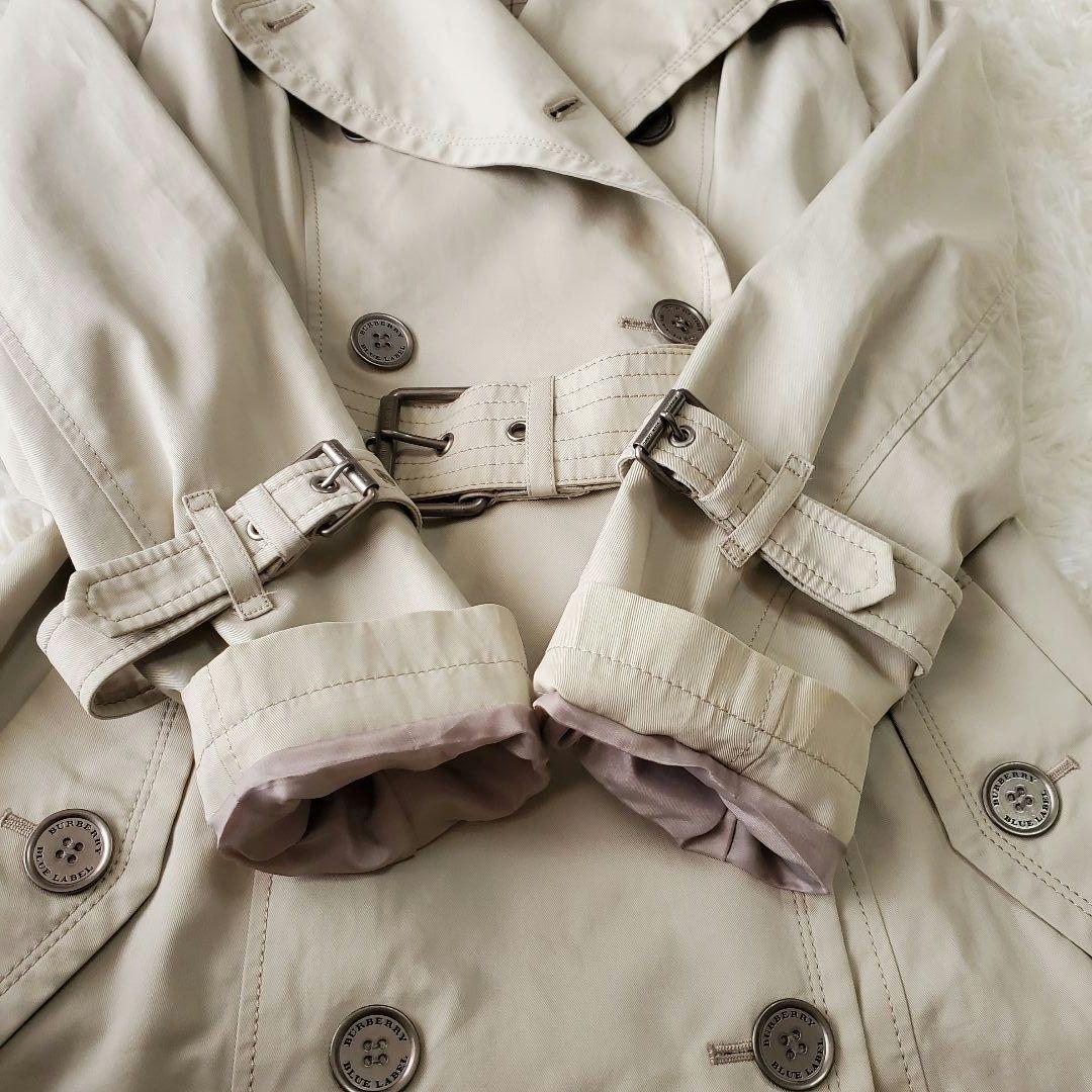 BURBERRY BLUE LABEL トレンチコート ノバチェック レディース