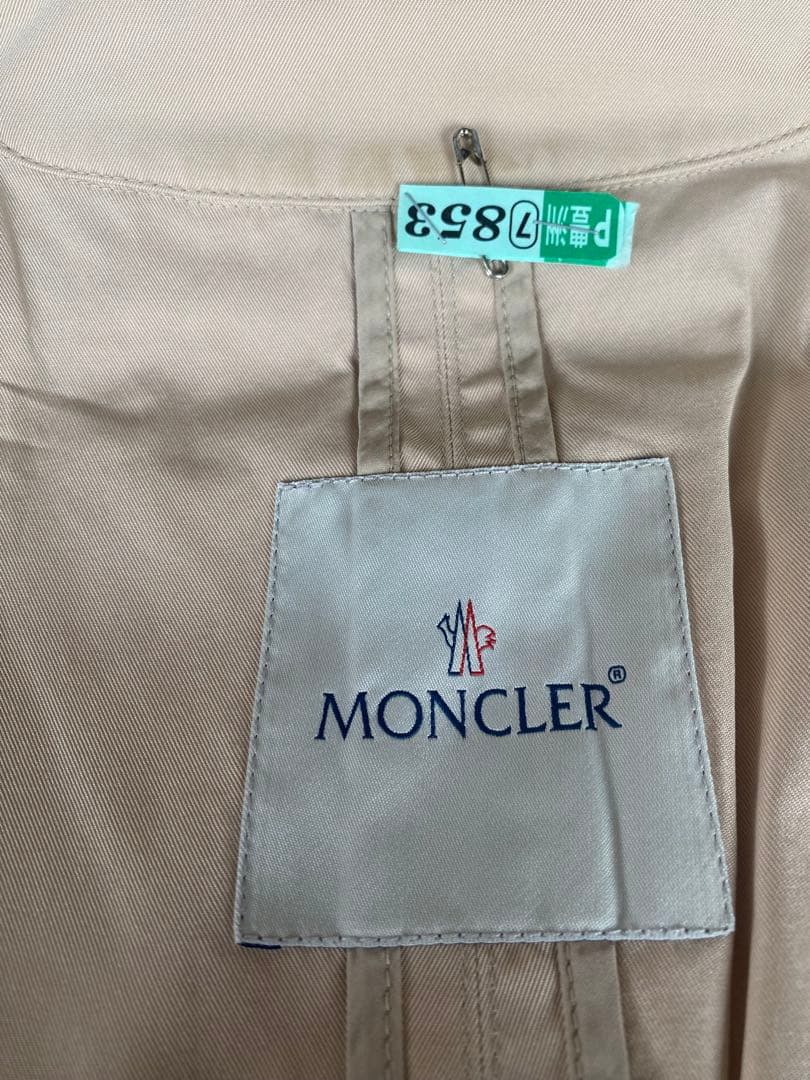 MONCLER ベージュ トレンチコート Size 0 コート