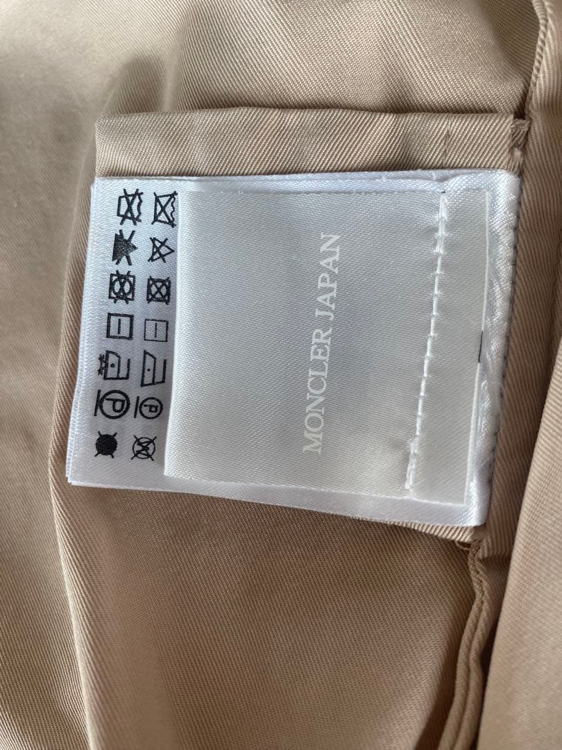 MONCLER ベージュ トレンチコート Size 0 コート