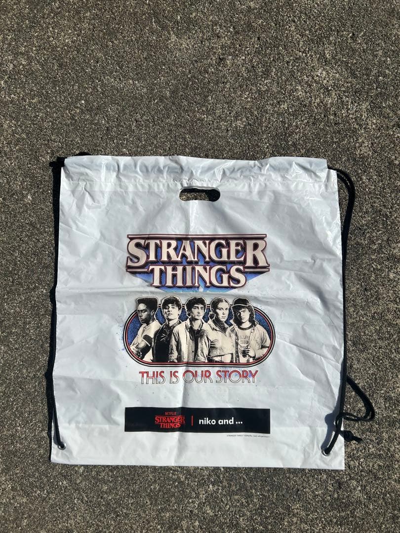 STRANGER THINGS niko and... デニムブルゾン