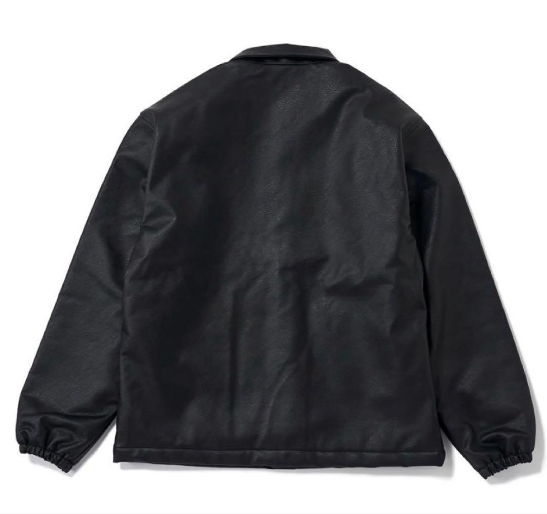 ジャケット・アウター ROLLER FAKE LEATHER COACH JACKET