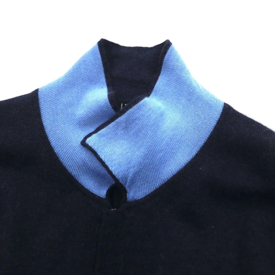 【希少】DUNHILL カシミヤ ジップアップニットブルゾン カーディガン L