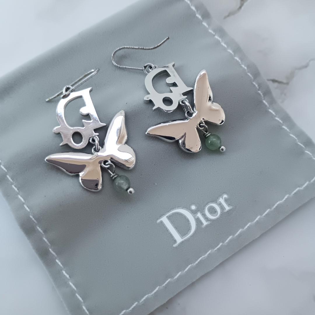 ディオール　Dior　バタフライ　ピアス(両耳用)