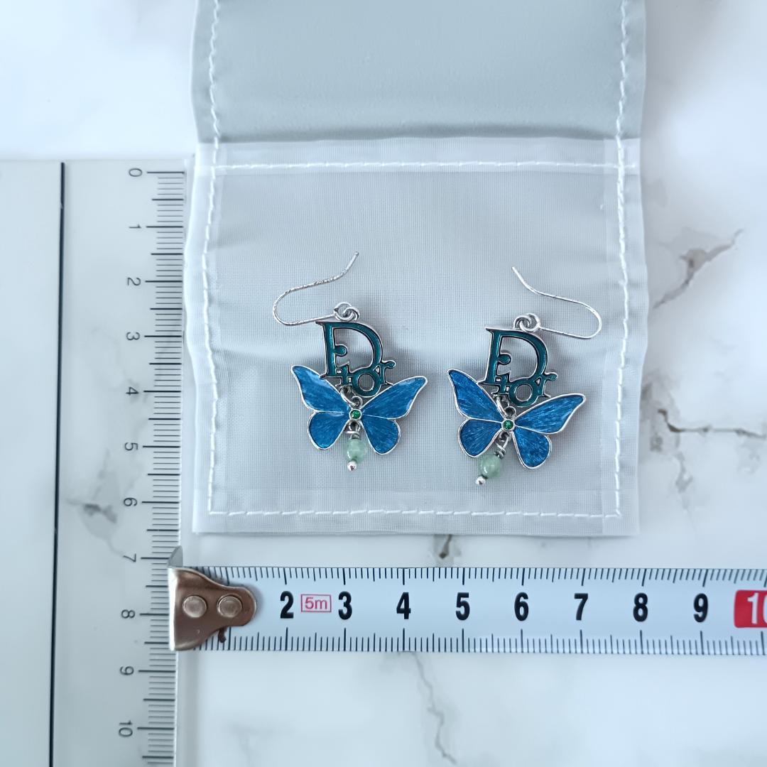 ディオール　Dior　バタフライ　ピアス(両耳用)