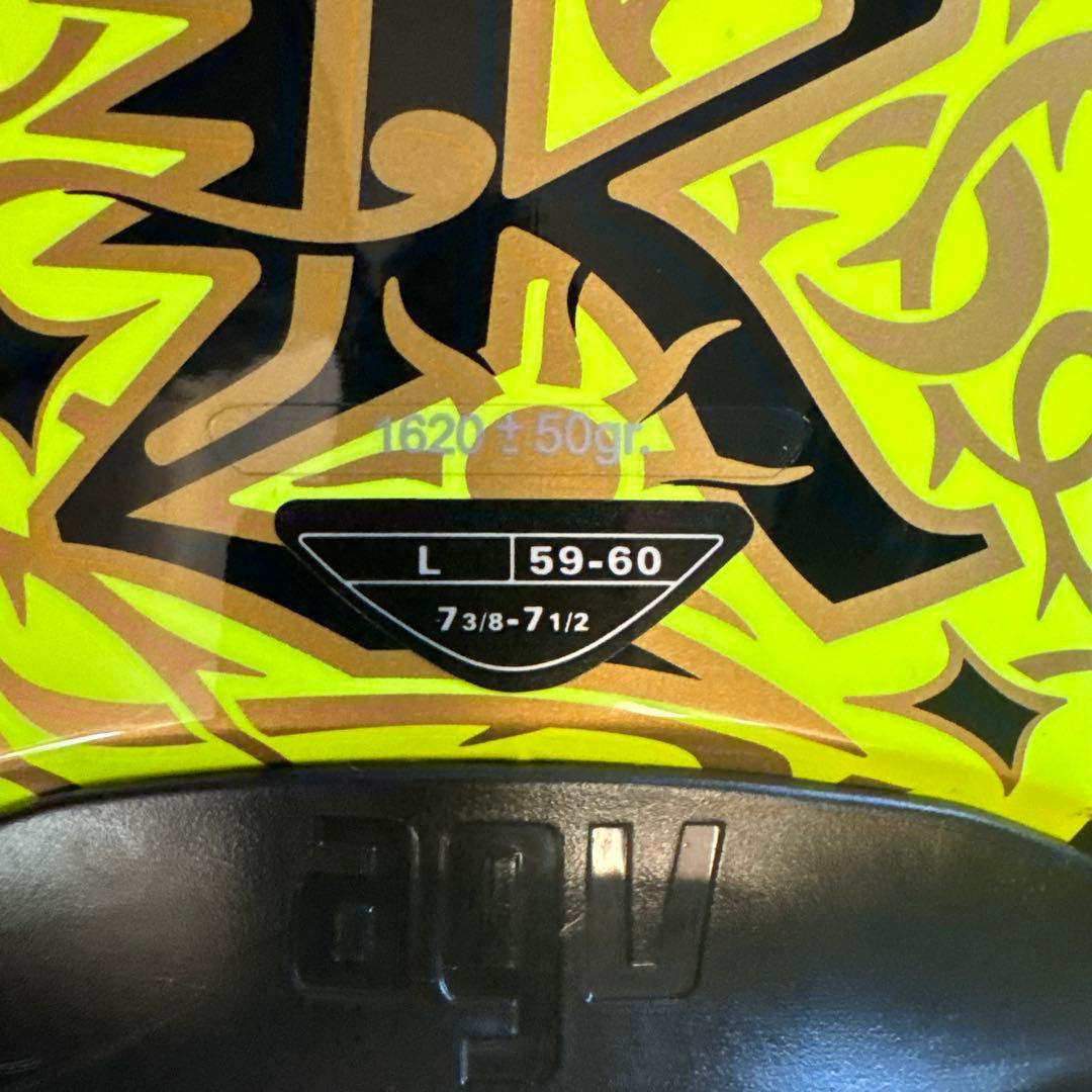 AGV K1 V.ロッシ GOTHIC アジアンフィット　Ｌサイズ