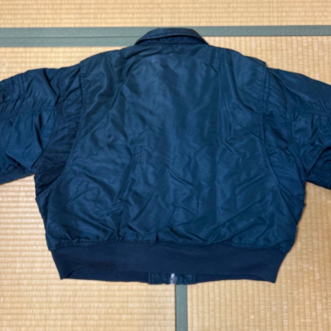 90s schott cwu-r フライトジャケットNavy