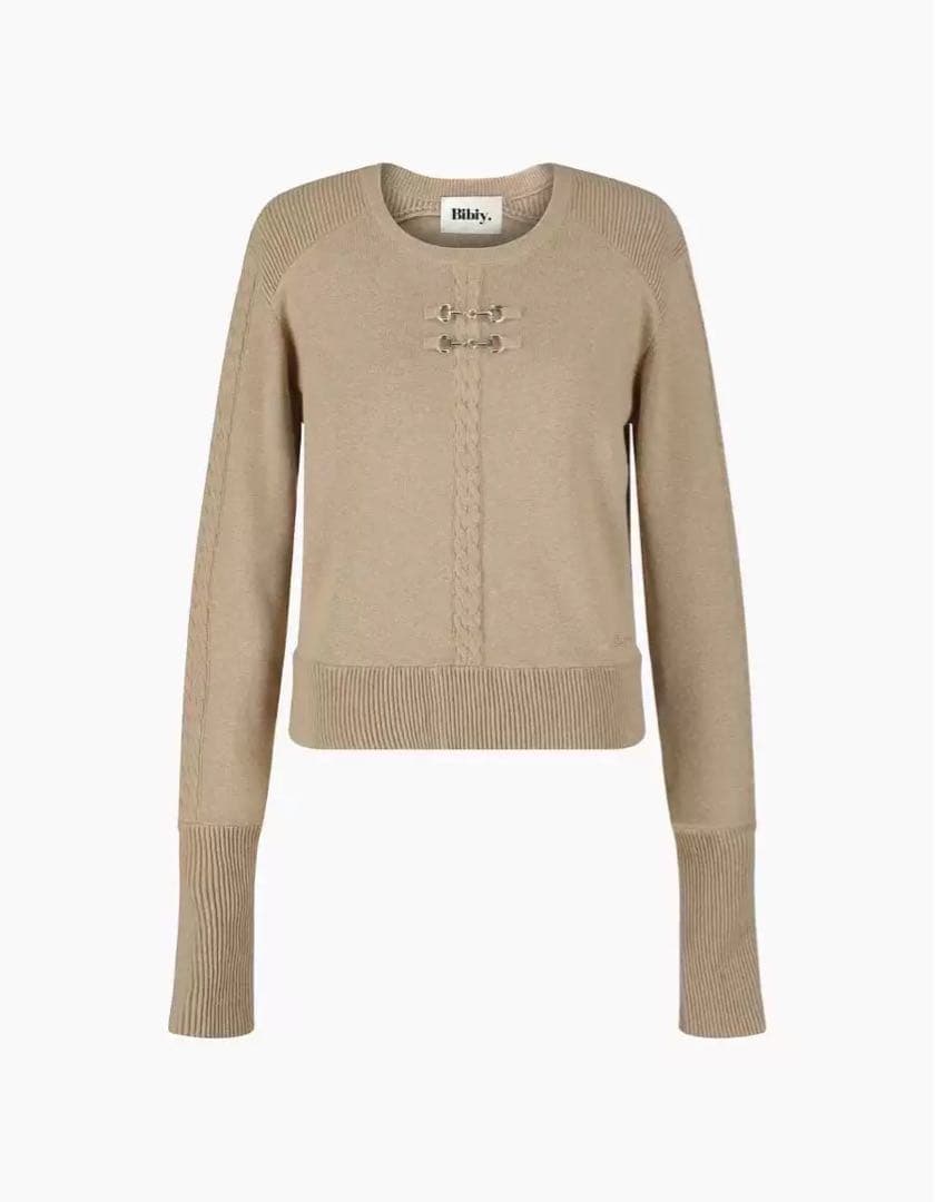 タグ付き新品 bibiy LINA CASHMERE KNIT ニット ベージュ