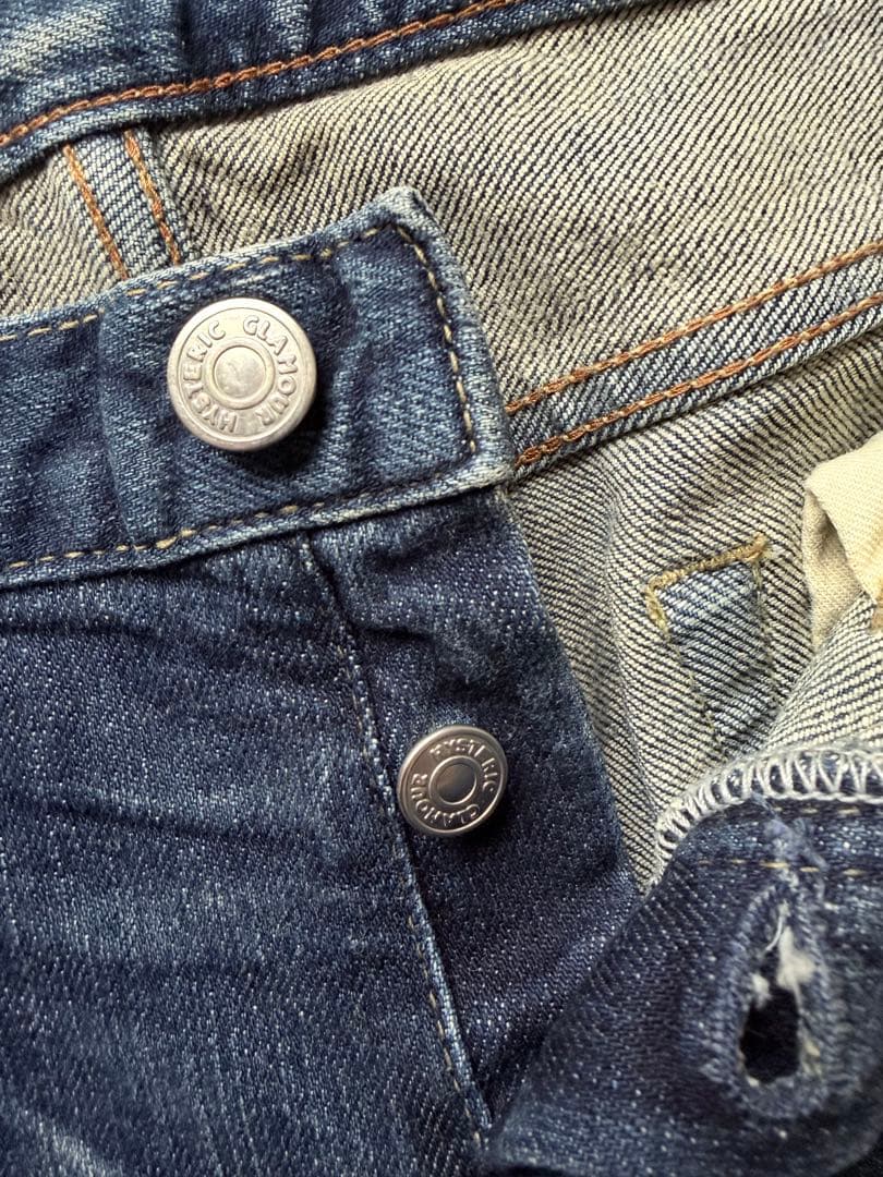 ヒステリックグラマー HYSTERIC GLAMOUR ストレートデニム