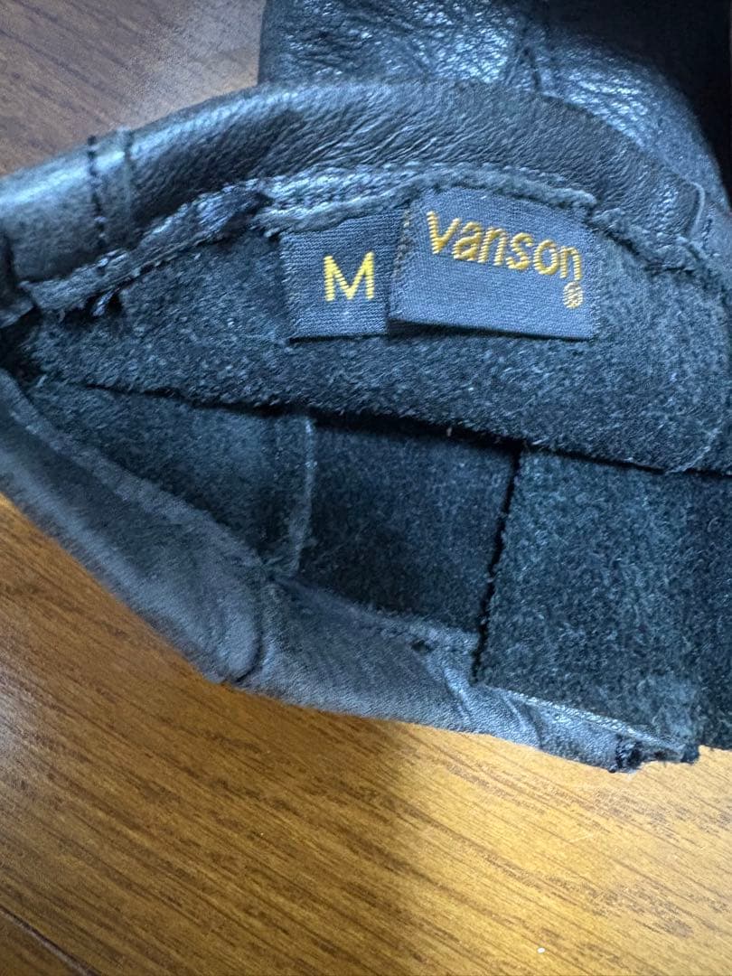 最終値下げ！VANSON レザーグローブ