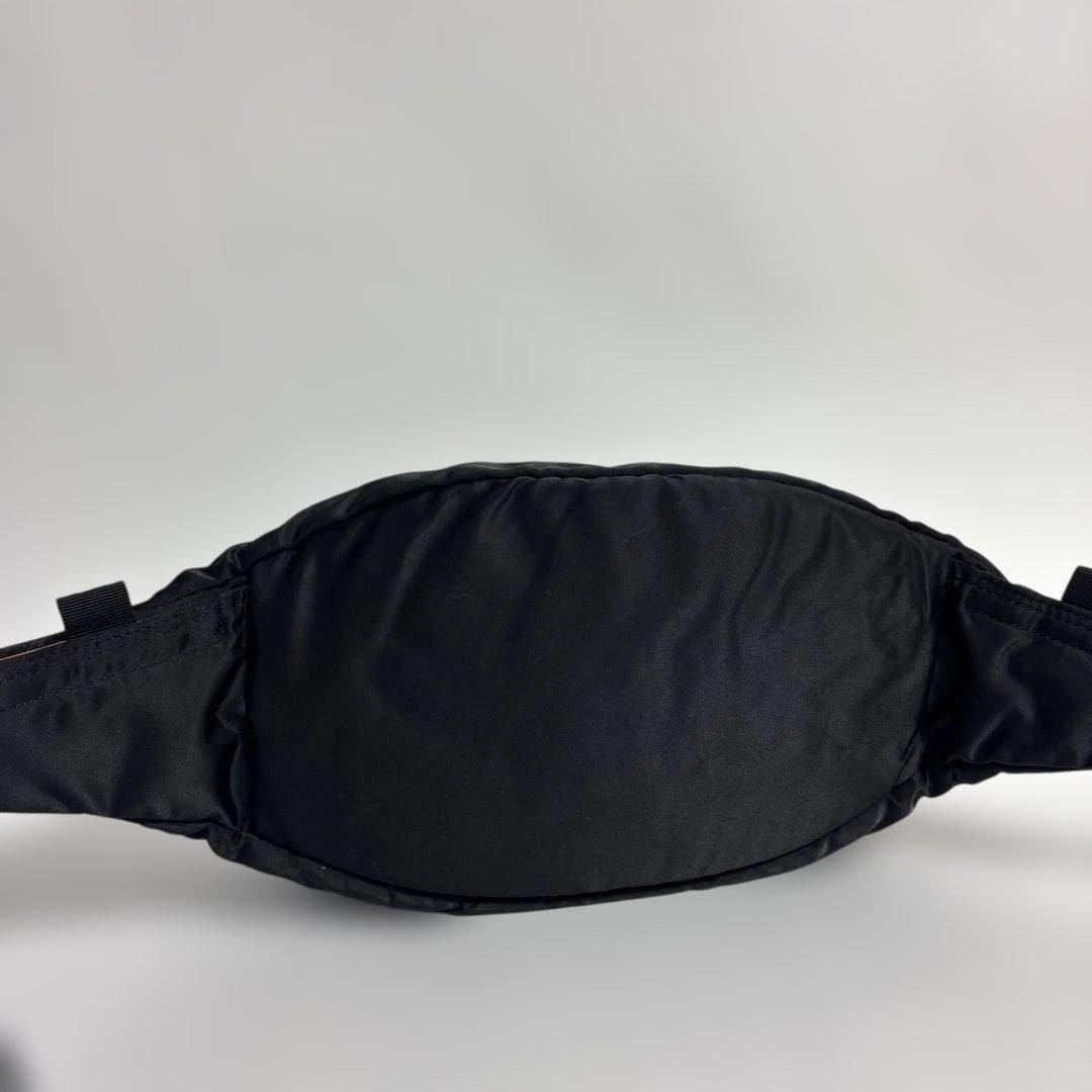 美品✨HEAD PORTER TANKER オーバルウエストバッグ ブラック