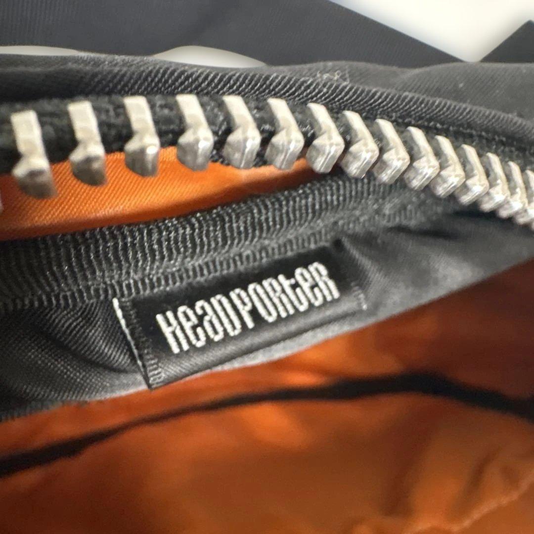 美品✨HEAD PORTER TANKER オーバルウエストバッグ ブラック