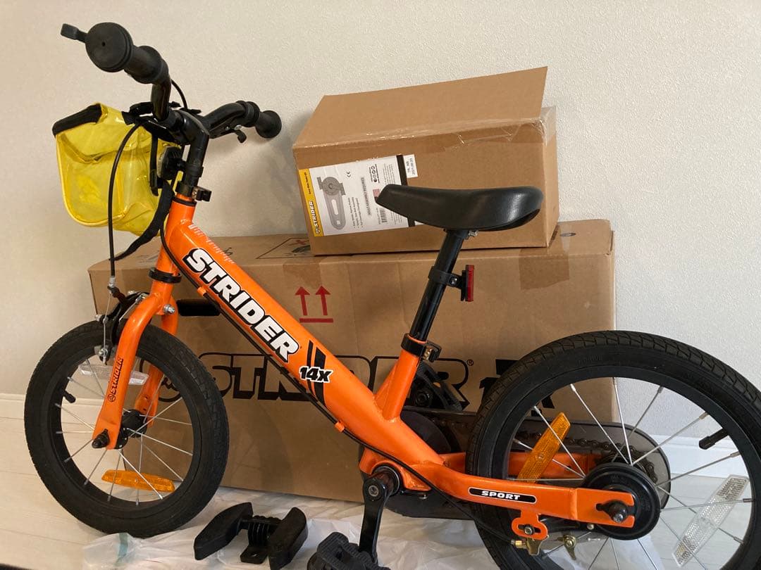 ストライダー14x サンシャインオレンジ STRIDER 14x
