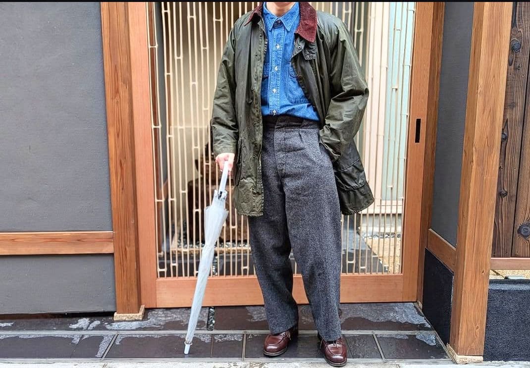 【最終価格】barbour gamefair c42 ykk