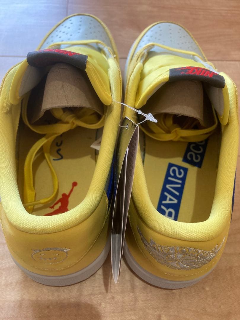 R*O様 Travis Scott canary Air Jordan1 Low